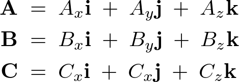 large vector ABC