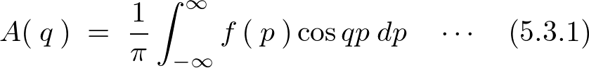 Constant coefficient A(q)