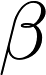 beta lowercase letter