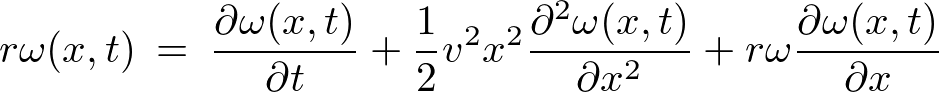 black scholes_partial equation model