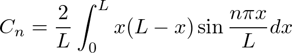 フーリエ積分定数式