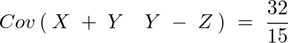 ２変量正規分布における分散共分散行列の対角成分の計算