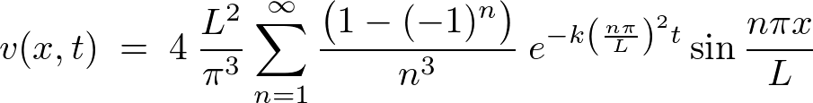フーリエ積分定式数計算過程