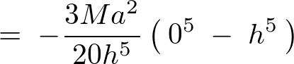 円錐面内における円盤のｚ軸の重心を通る法線面内における慣性モーメント計算過程