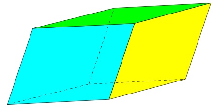 Mapping of a parallelepiped element