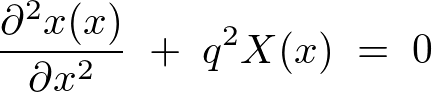 ρ=-q^2の時の熱伝導微分方程式