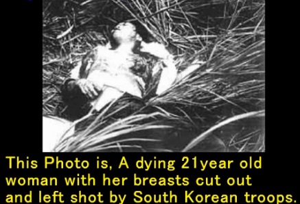 南鮮人軍によるベトナム非武装民間人に対する強姦虐殺の数々