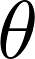 theta lowercase letter