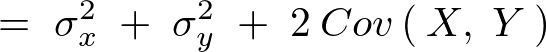 ２変量正規分布における分散共分散行列の対角成分の計算