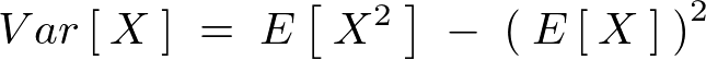 分散Xの式
